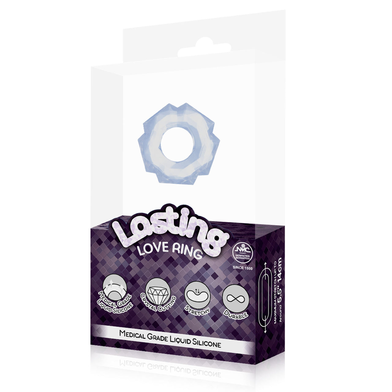 Elegant intimring i transparent design