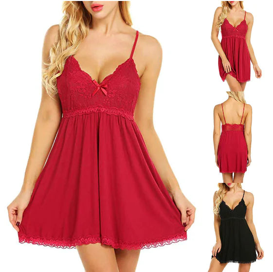 Spetsklänning i sensuell design