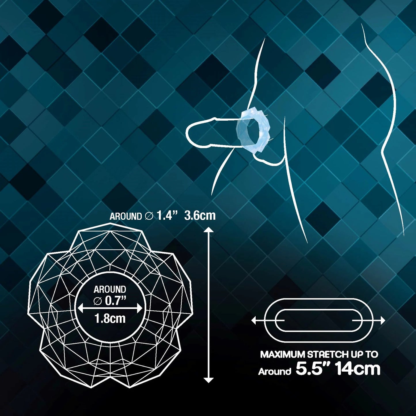 Elegant intimring i transparent design